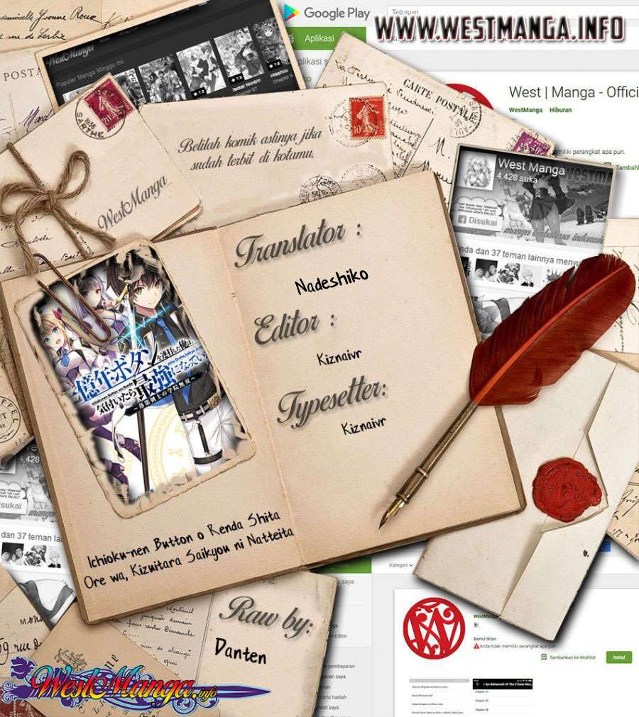 Ichioku-nen Button o Renda Shita Ore wa, Kizuitara Saikyou ni Natteita Chapter 12.2 Bahasa Indonesia